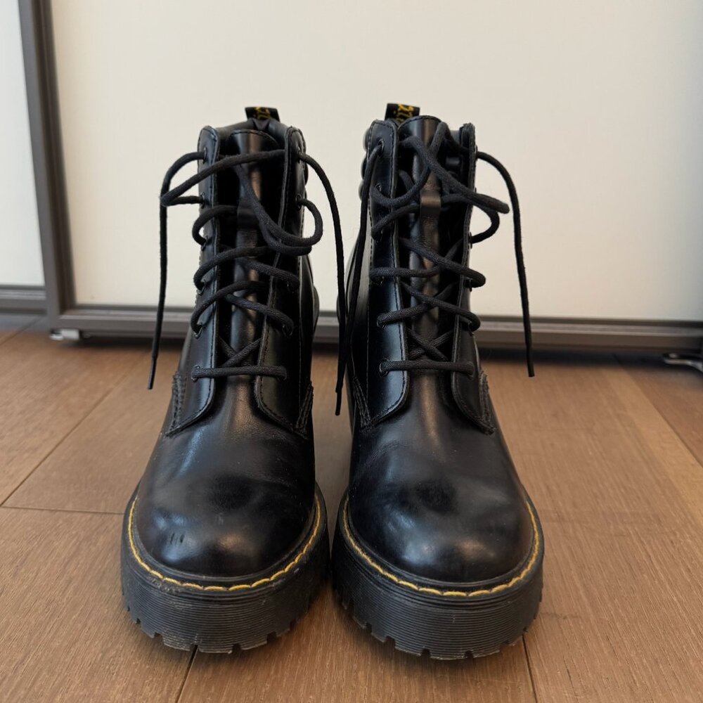 Dr. Martens chunky heel boots